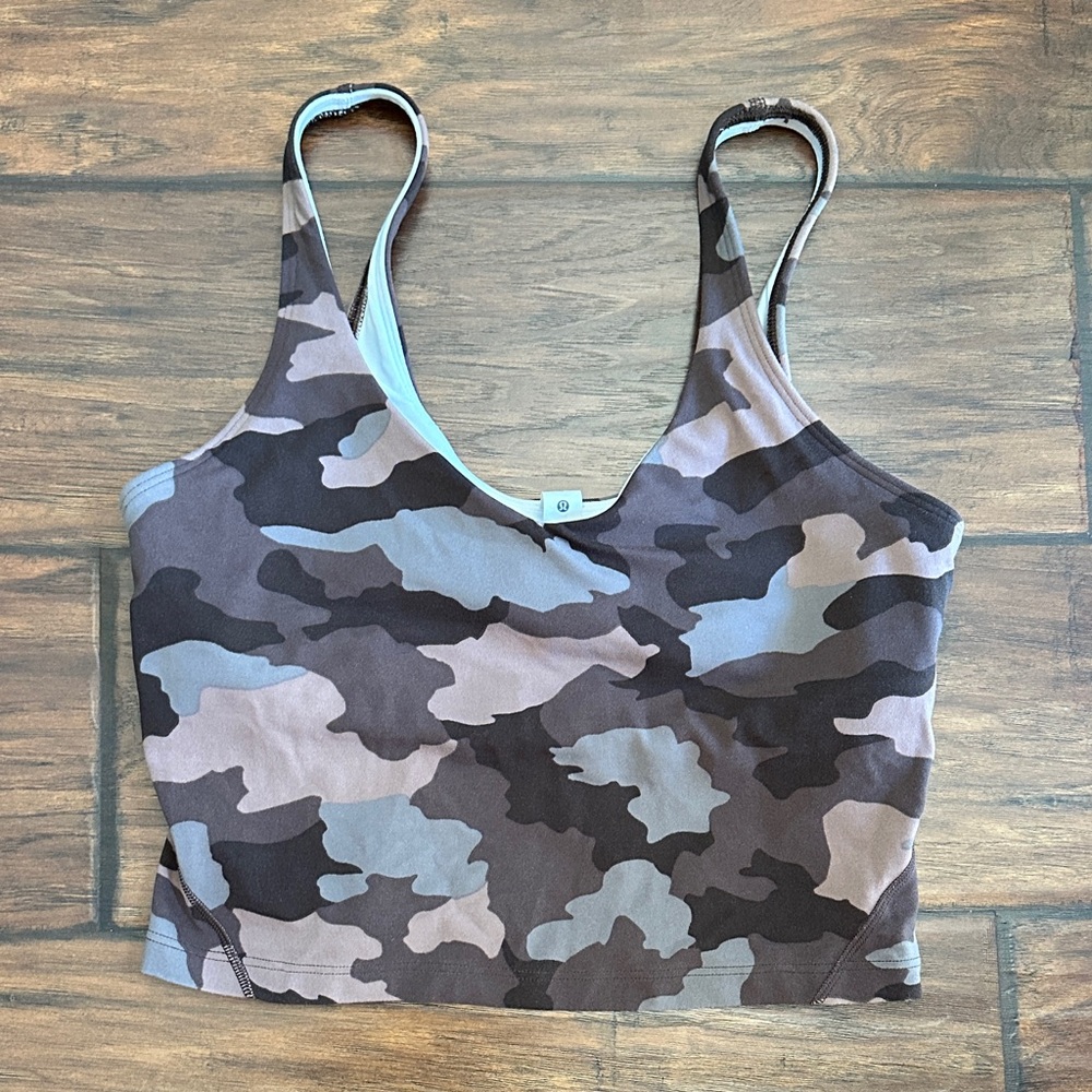 Lululemon Camouflage Print Tank Top